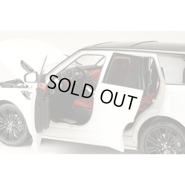 画像8: WHELART 1/18 Range Rover Sport -LHD- White (Red Interior) (8)