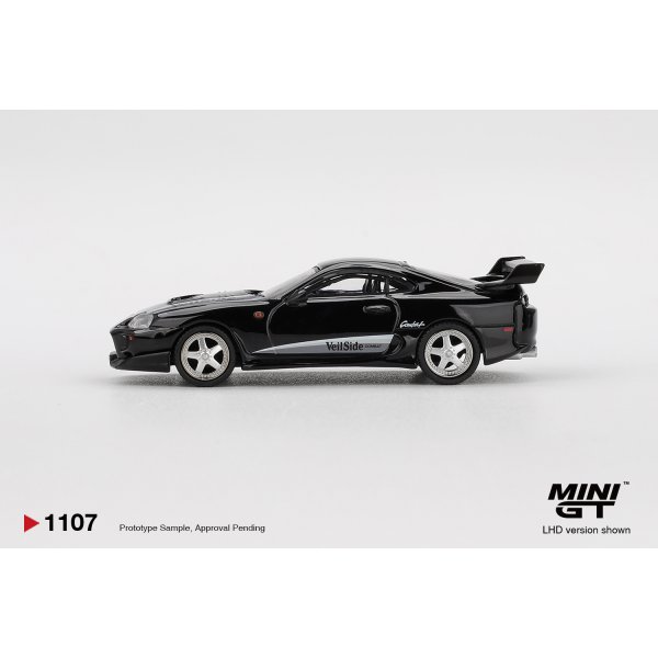 画像3: MINI GT 1/64 Toyota Supra VeilSide Combat V-II Black (RHD) (3)