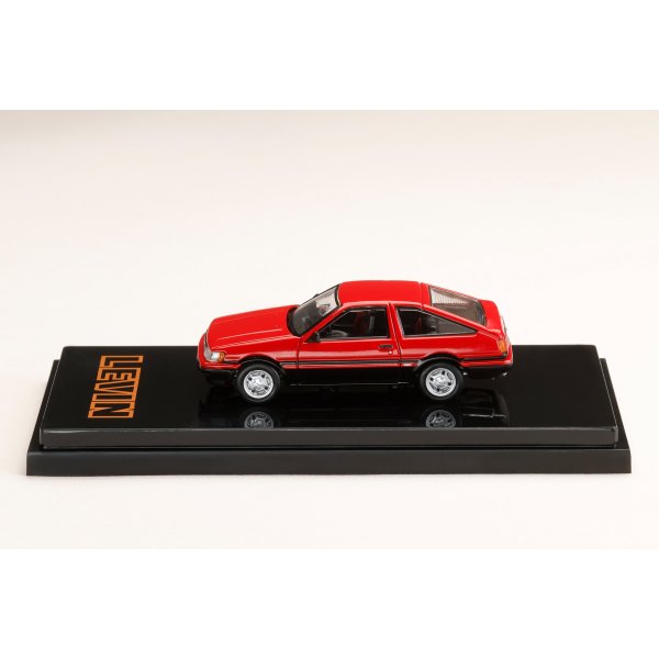 画像4: Hobby JAPAN 1/64 Toyota Corolla Levin AE86 3-Door GT-Apex (1983) Red/Black (4)
