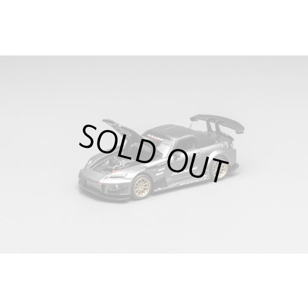 画像2: MOTORHELIX 1/64 Honda S2000 J's Racing Moon Rock Metallic  (2)