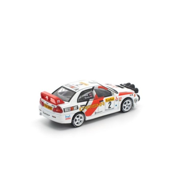 画像2: POP RACE 1/64 Mitsubishi Lancer Evolution IV 1998 Monte Carlo Rally (2)