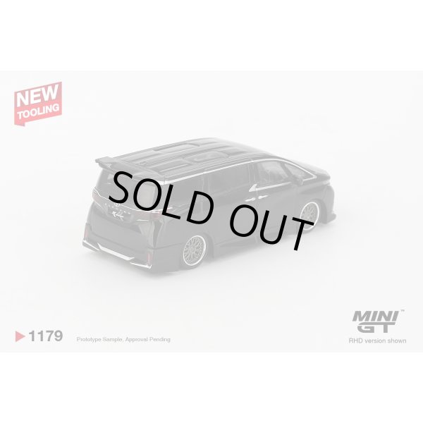 画像2: MINI GT 1/64 Toyota Alphard 40 KUHL Black (RHD) (2)