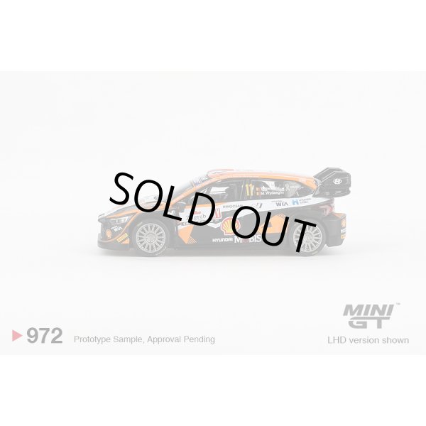 画像3: MINI GT 1/64 Hyundai i20 N Rally1 Croatia Rally Power Stage 2023 Winning Car #11 (LHD) (3)