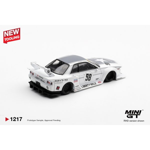 画像2: MINI GT 1/64 LBWK Nissan Skyline GT-R R32 Kaido Works Tokyo Auto Salon 2025 (RHD) (2)