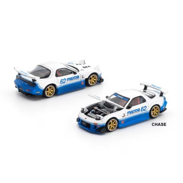 画像7: POP RACE 1/64 Mazda RX-7 (FD3S) Blue/White (7)