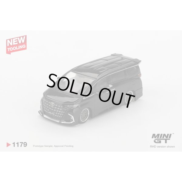画像1: MINI GT 1/64 Toyota Alphard 40 KUHL Black (RHD) (1)