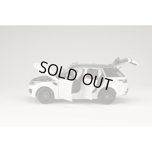 画像4: WHELART 1/18 Range Rover Sport -LHD- White (Red Interior) (4)