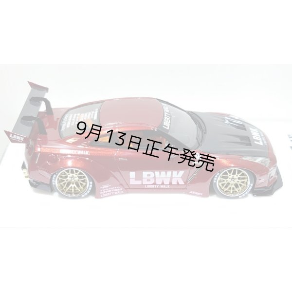 画像9: EIDOLON 1/43 LB WORKS GT-R Type 1.5 (LB-Silhouette GT Wing) Vino Rosso Limited 32 pcs.  (9)