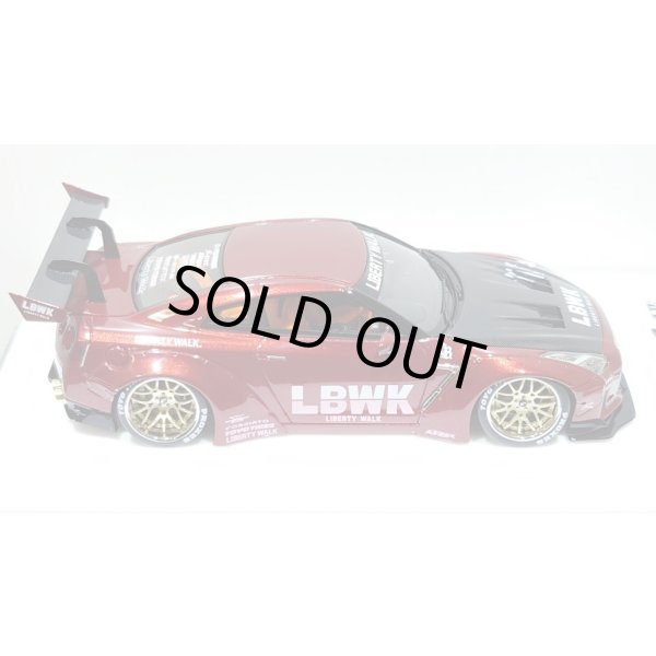画像8: EIDOLON 1/43 LB WORKS GT-R Type 1.5 (LB-Silhouette GT Wing) Vino Rosso Limited 32 pcs.  (8)