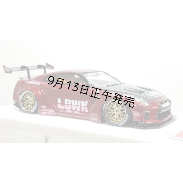 画像6: EIDOLON 1/43 LB WORKS GT-R Type 1.5 (LB-Silhouette GT Wing) Vino Rosso Limited 32 pcs.  (6)