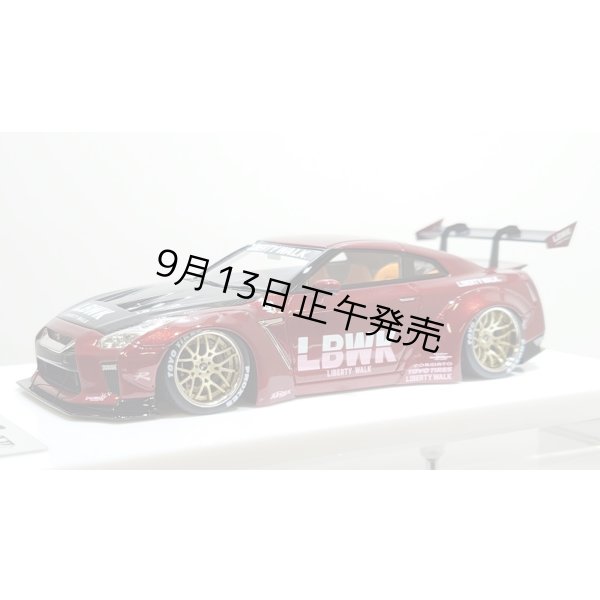 画像2: EIDOLON 1/43 LB WORKS GT-R Type 1.5 (LB-Silhouette GT Wing) Vino Rosso Limited 32 pcs.  (2)