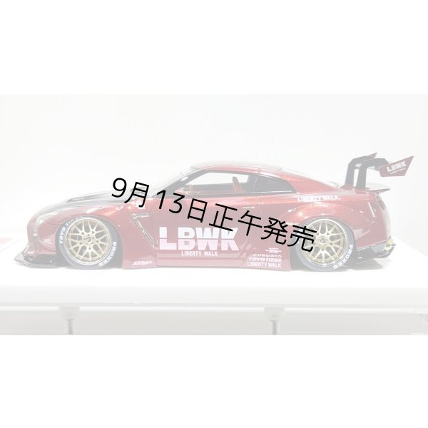 画像3: EIDOLON 1/43 LB WORKS GT-R Type 1.5 (LB-Silhouette GT Wing) Vino Rosso Limited 32 pcs.  (3)