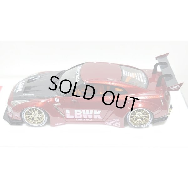 画像4: EIDOLON 1/43 LB WORKS GT-R Type 1.5 (LB-Silhouette GT Wing) Vino Rosso Limited 32 pcs.  (4)