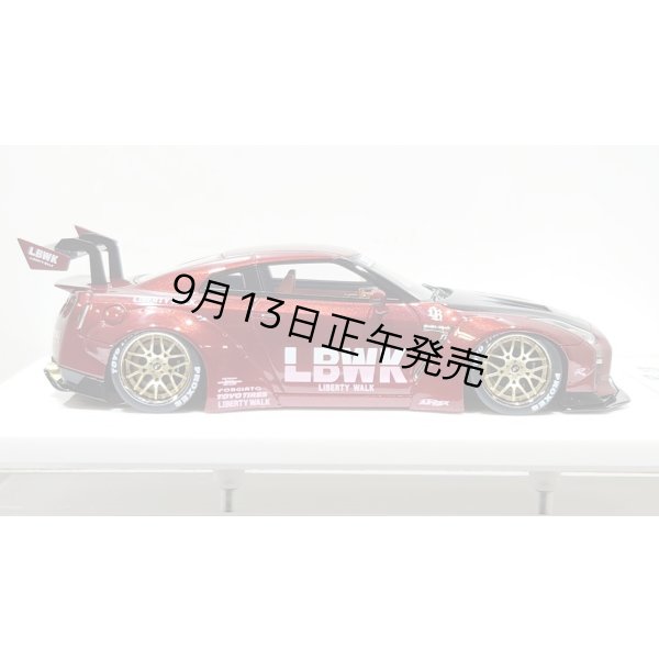画像7: EIDOLON 1/43 LB WORKS GT-R Type 1.5 (LB-Silhouette GT Wing) Vino Rosso Limited 32 pcs.  (7)