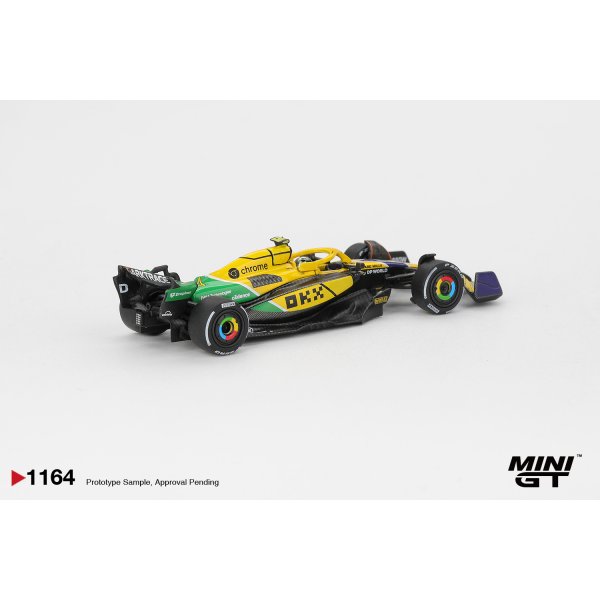 画像2: MINI GT 1/64 McLaren F1 MCL38 2024 #4 Monaco Grand Prix Lando Norris (2)