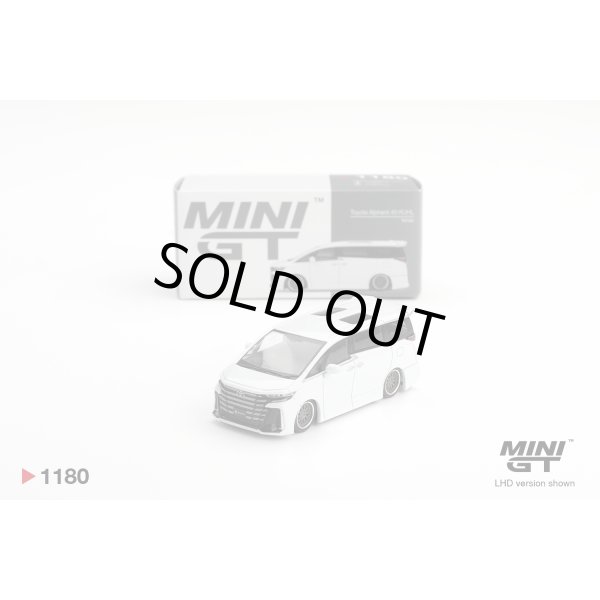 画像1: MINI GT 1/64 Toyota Vellfire 40 KUHL White (LHD) (1)