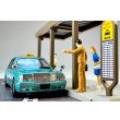 画像6: TOMYTEC 1/64 Diorama Collection #CarSnap 04c Taxi Stand (with Toyota Crown Sedan) (6)
