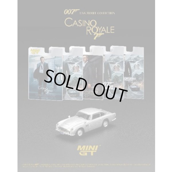 画像5: MINI GT 1/64 Aston Martin DB5 "Casino Royale" (2006) English Packaging (5)