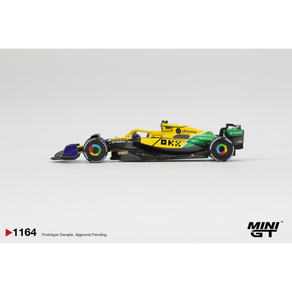 画像3: MINI GT 1/64 McLaren F1 MCL38 2024 #4 Monaco Grand Prix Lando Norris (3)