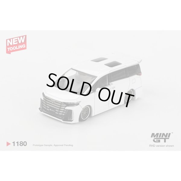 画像2: MINI GT 1/64 Toyota Vellfire 40 KUHL White (LHD) (2)