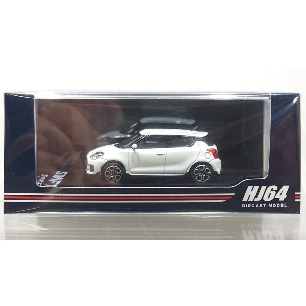 画像1: Hobby JAPAN 1/64 Suzuki Swift Sport ZC33S Pure White Pearl (1)