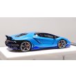 画像8: EIDOLON 1/43 Lamborghini Centenario LP770-4 2016 Rear Wing up Azzurro Pearl Limited 32 pcs. (8)