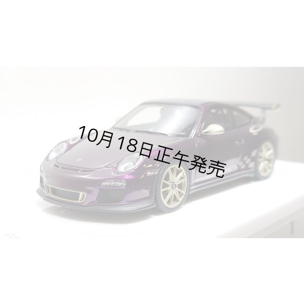 画像10: EIDOLON 1/43 Porsche 911(997.2) GT3 RS 2010 Alba Cielo Limited 32 pcs.  (10)