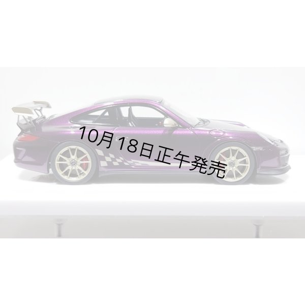 画像7: EIDOLON 1/43 Porsche 911(997.2) GT3 RS 2010 Alba Cielo Limited 32 pcs.  (7)