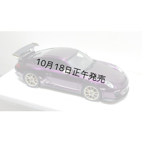 画像12: EIDOLON 1/43 Porsche 911(997.2) GT3 RS 2010 Alba Cielo Limited 32 pcs.  (12)