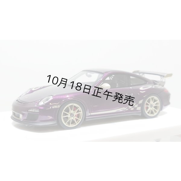 画像2: EIDOLON 1/43 Porsche 911(997.2) GT3 RS 2010 Alba Cielo Limited 32 pcs.  (2)