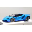画像2: EIDOLON 1/43 Lamborghini Centenario LP770-4 2016 Rear Wing up Azzurro Pearl Limited 32 pcs. (2)