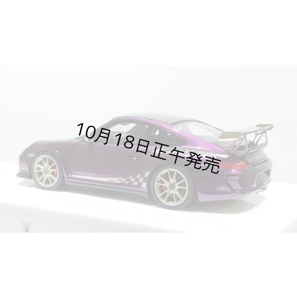 画像4: EIDOLON 1/43 Porsche 911(997.2) GT3 RS 2010 Alba Cielo Limited 32 pcs.  (4)