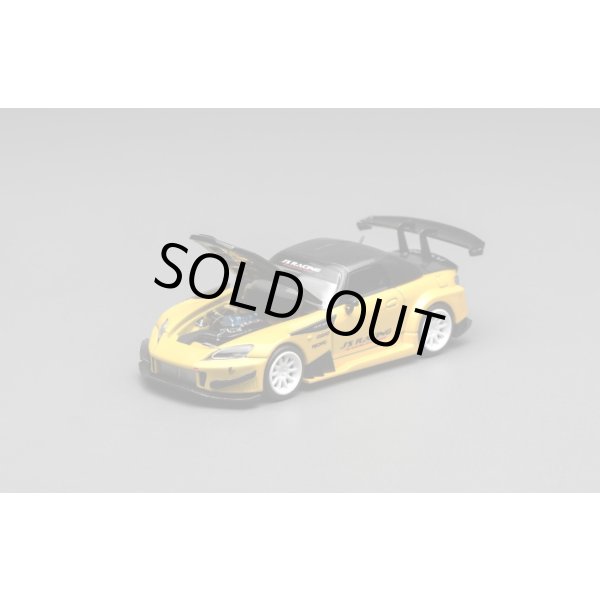 画像2: MOTORHELIX 1/64 Honda S2000 J's Racing New Indy Yellow Pearl (2)