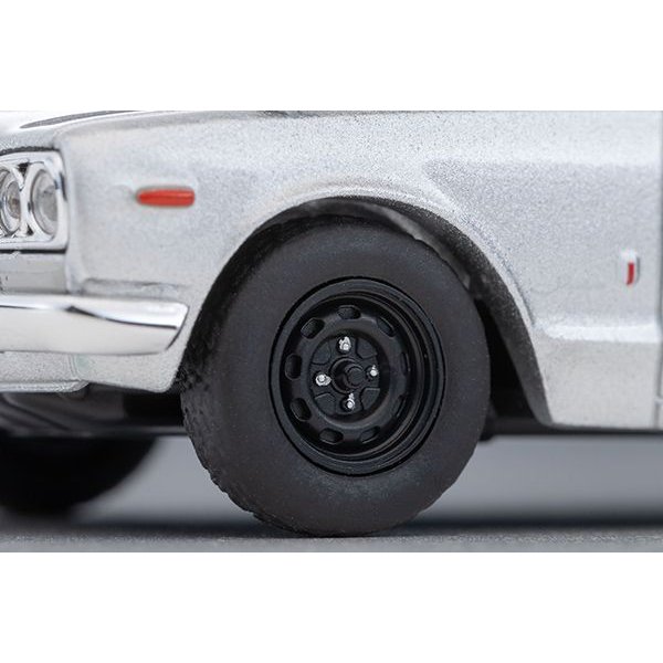 画像7: TOMYTEC 1/64 Limited Vintage NEO LV-N 荻窪魂 Vol.11 Nissan Skyline Hardtop 2000GT-R (Silver) 1972 (7)