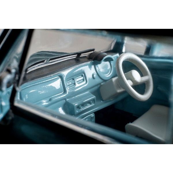 画像8: TOMYTEC 1/64 Limited Vintage NEO Nissan Pao (Aqua Gray) 1989 (8)