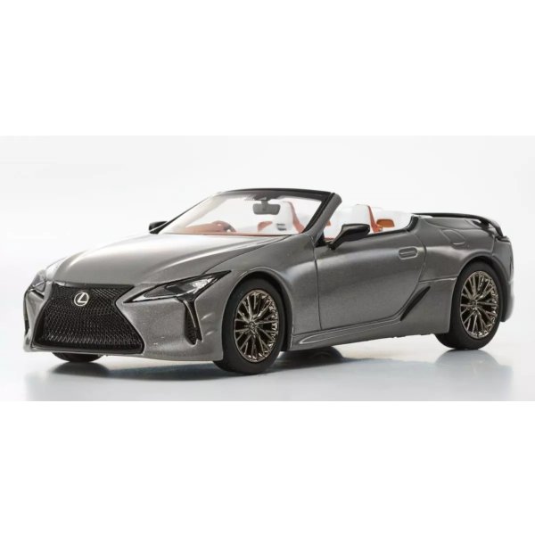 画像1: Kyosho Original 1/43 LEXUS LC500 Convertible "PINNACLE" (Neutrino Gray) (1)