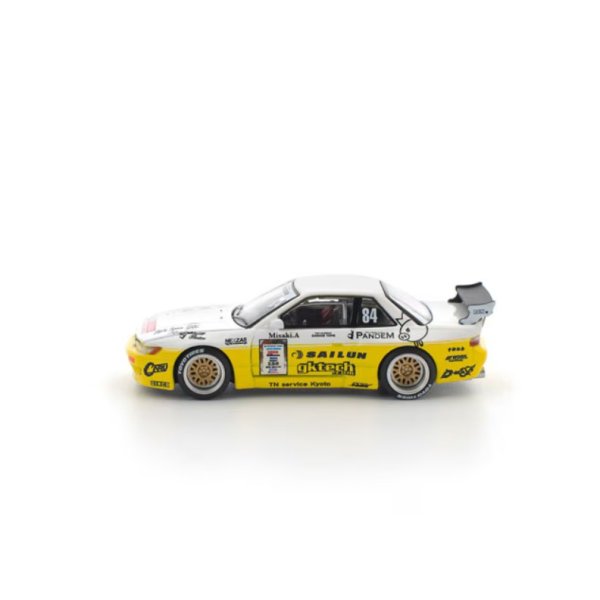 画像7: POP RACE 1/64 Pandem Silvia S13 2020 D1 Light Yellow/White (7)