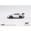 画像4: MINI GT 1/64 Porsche 911 (992) GT3 RS Weissach Package White/Indigo Blue (LHD) (4)