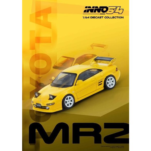 画像4: INNO MODEL 1/64 Toyota MR2 SW20 Yellow (4)