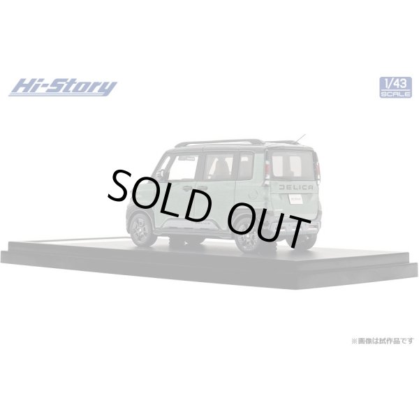 画像5: Hi-Story 1/43 Mitsubishi DELICA MINI (2025) – Ash Green Metallic × Black Mica (5)