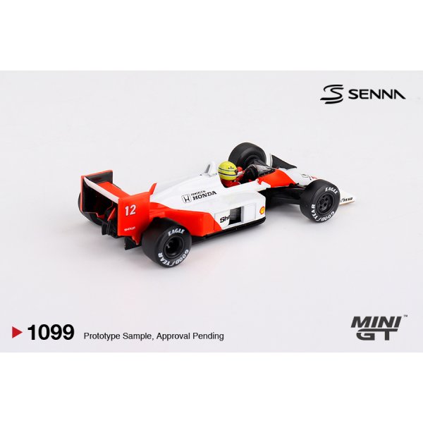 画像2: MINI GT 1/64 MINI GT 1/64 McLaren MP4/4 1988 Japanese Grand Prix Winner #12 Ayrton Senna (2)
