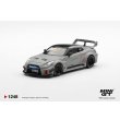 画像2: MINI GT 1/64 LB-Silhouette WORKS GT Nissan 35GT-RR Version 1 Matte Gray (LHD) (2)