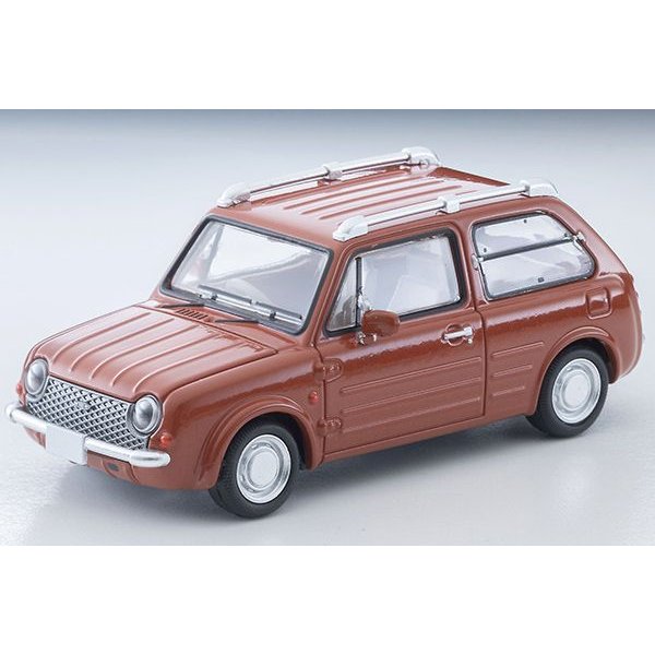 画像1: TOMYTEC 1/64 Limited Vintage NEO Nissan Pao (Terracotta) 1989 (1)