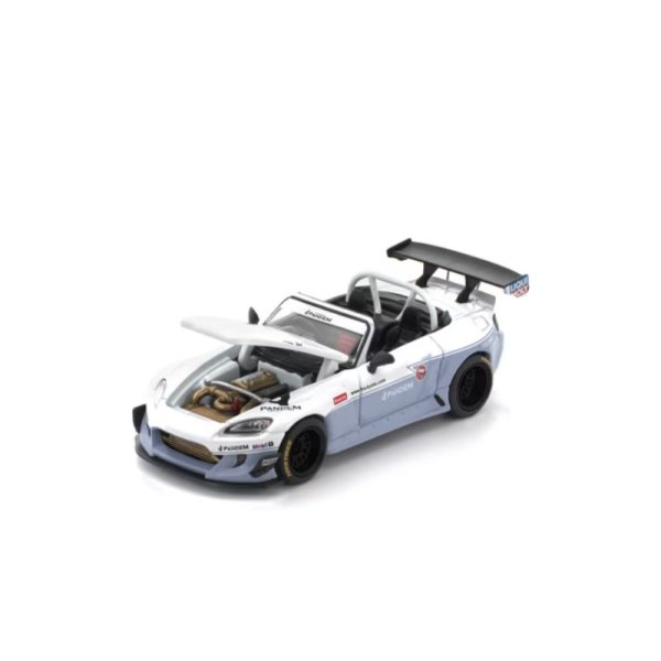 画像2: POP RACE 1/64 Pandem S2000 White (2)