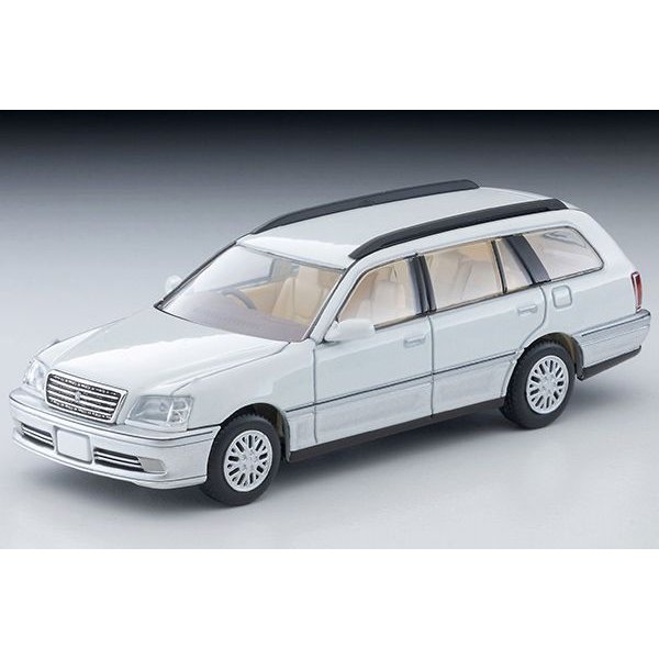 画像1: TOMYTEC 1/64 Limited Vintage NEO Toyota Crown Estate Royal Saloon (White/Silver) 2000 (1)