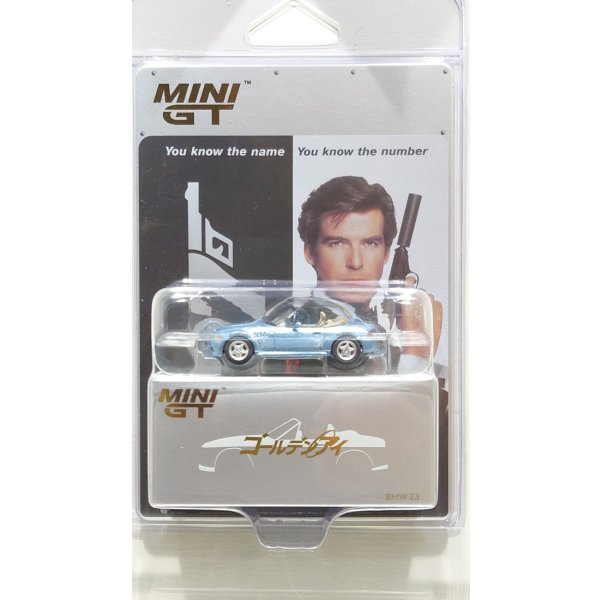 画像1: MINI GT 1/64 BMW Z3 "GoldenEye" (1995) Japanese Packaging (1)