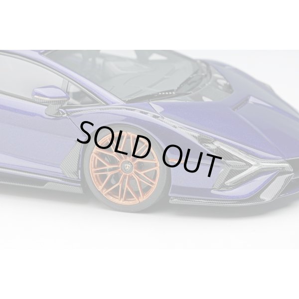 画像6: EIDOLON COLLECTION 1/43 Lamborghini Sian FKP 37 2019 Viola Aletheia Limited 50 pcs. (6)