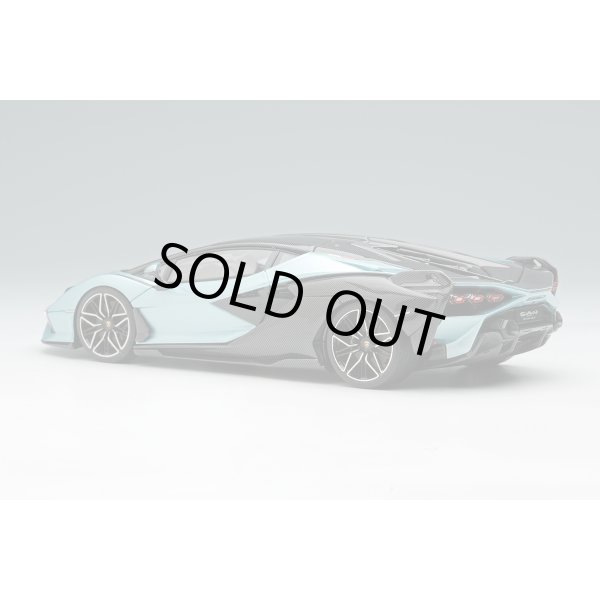 画像3: EIDOLON COLLECTION 1/43 Lamborghini Sian FKP 37 2019 Azzurro Tethys / Carbonio esposto Limited 50 pcs. (3)