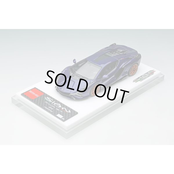 画像9: EIDOLON COLLECTION 1/43 Lamborghini Sian FKP 37 2019 Viola Aletheia Limited 50 pcs. (9)