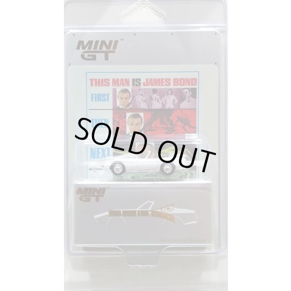 画像1: MINI GT 1/64 Toyota 2000GT Roadster "You Only Live Twice" English Package (1)